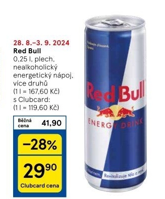 Energetický nápoj Red Bull