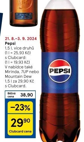 Limonáda Pepsi