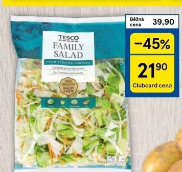 Salát Family mix Tesco