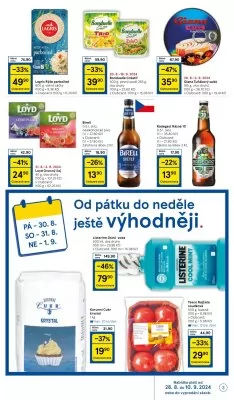 akční leták Tesco 28.8.2024-3.9.2024