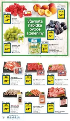 akční leták Tesco 28.8.2024-3.9.2024