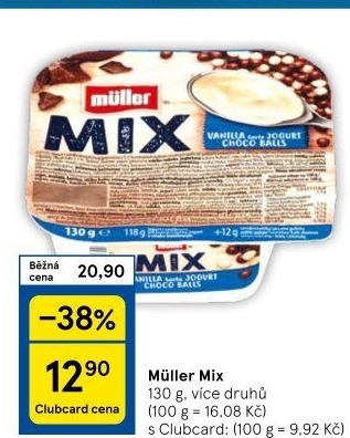 Jogurt Müller Mix