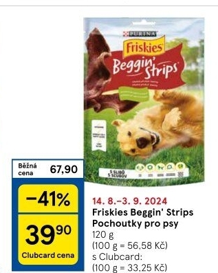 Pamlsky pro psy Beggin Strips Friskies