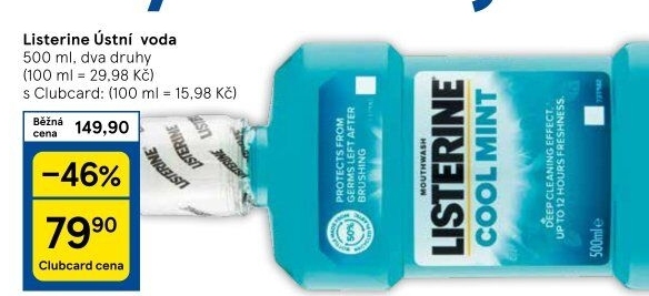 Ústní voda Listerine