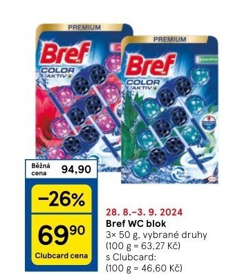 WC blok Bref