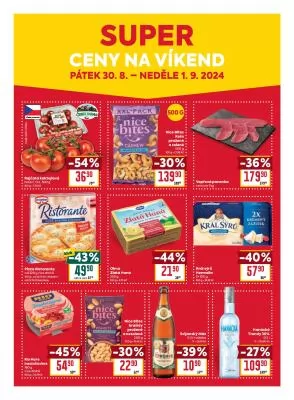 akční leták BILLA 28.8.2024-3.9.2024