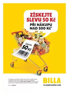 akční leták BILLA 28.8.2024-3.9.2024