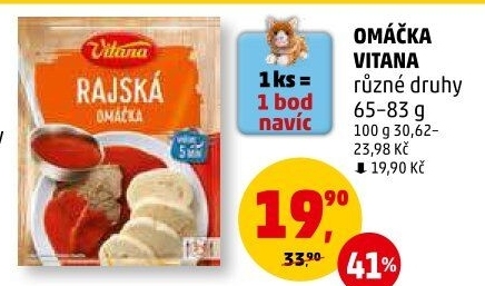 Omáčky instantní Vitana