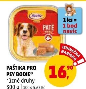 Paštika pro psy Bodie