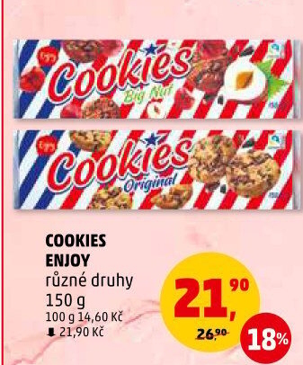 Sušenky Cookies Enjoy