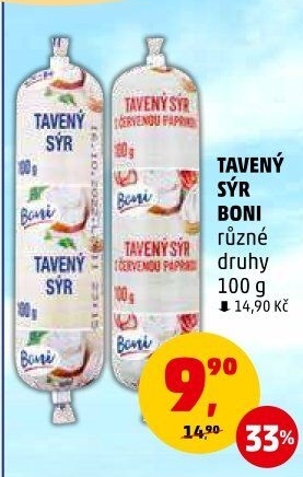 Sýr tavený Boni