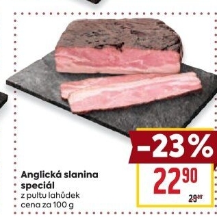 Anglická slanina speciál