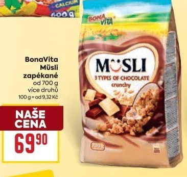 Müsli zapékané Bonavita