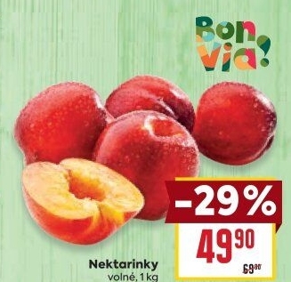 Nektarinky Billa Bonvia