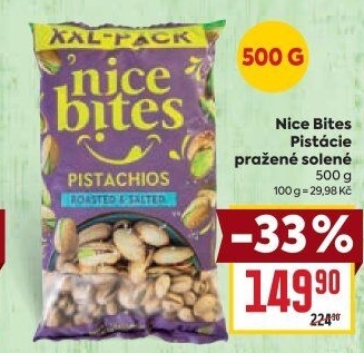 Pistácie pražené Nice Bites