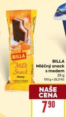 Řez mléčný Billa
