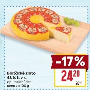 Sýr Blaťácké zlato Madeta