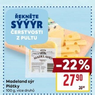 Sýr Madeland Madeta
