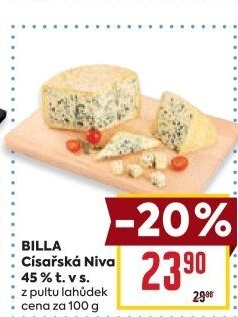 Sýr Niva císařská 45% Billa