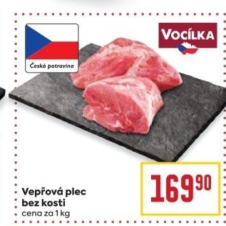 Vepřová plec bez kosti Vocílka
