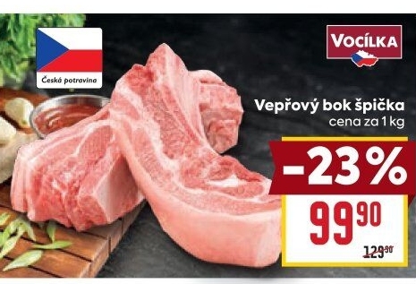 Vepřový bok špička Vocílka