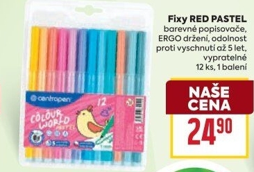 Vypratelné fixy Centropen