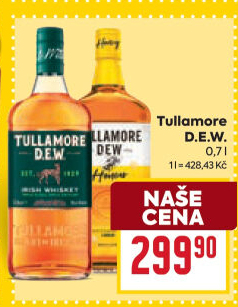 Whiskey irská Tullamore Dew