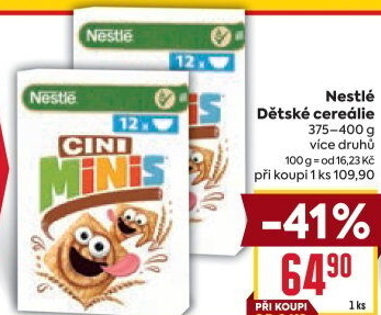 Cereálie Nestlé