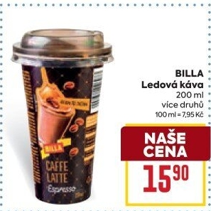Ledová káva Billa
