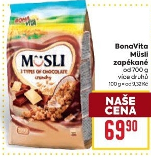 Müsli zapékané Bonavita