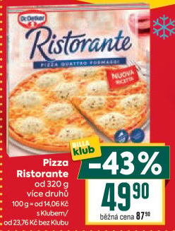 Pizza mražená Ristorante Dr. Oetker