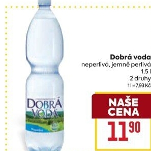 Přírodní voda Dobrá voda
