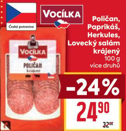 Salám Poličan Vocílka