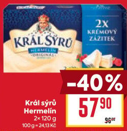 Sýr Hermelín Král sýrů