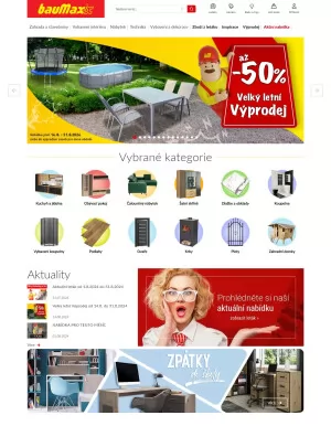 akční leták bauMax 28.8.2024-3.9.2024