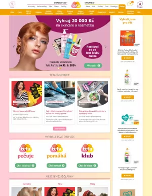 akční leták Teta drogerie 28.8.2024-3.9.2024