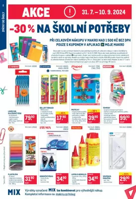 akční leták Makro 28.8.2024-10.9.2024