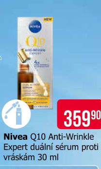 Duální sérum vyplňující Q10 proti vráskám Anti-Wrinkle Expert Nivea