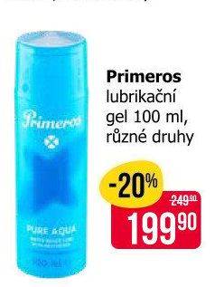 Gel lubrikační Primeros
