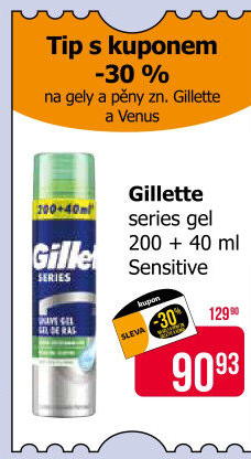 Gel na holení pánský Series Gillette