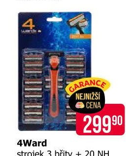 Holicí strojek pánský 4Ward