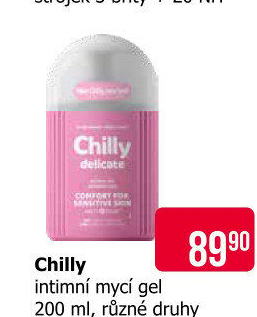 Intimní gel Intima Chilly