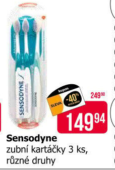 Kartáček na zuby Sensodyne