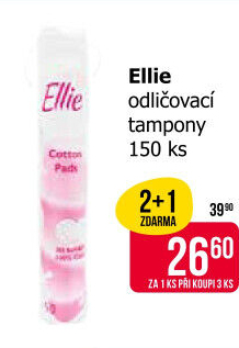 Odličovací tampony Ellie