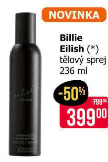 Tělový sprej Billie Eilish
