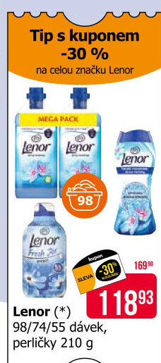 Vonné perličky do pračky Lenor UNstoppables