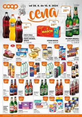 akční leták COOP 28.8.2024-10.9.2024