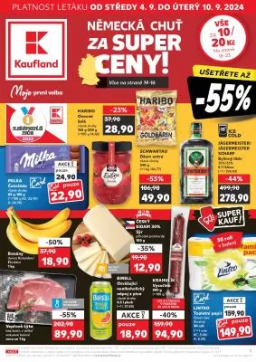 akční leták Kaufland 4.9.2024-10.9.2024
