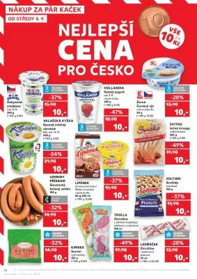 akční leták Kaufland 4.9.2024-10.9.2024