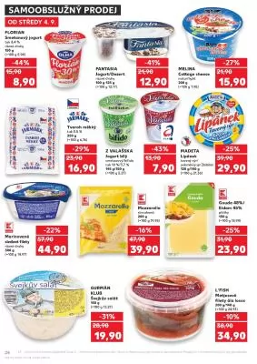 akční leták Kaufland 4.9.2024-10.9.2024